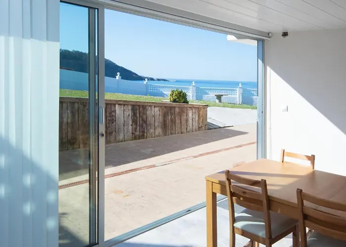 Ag Casa Vilamar En Primera Linea De Playa Razo