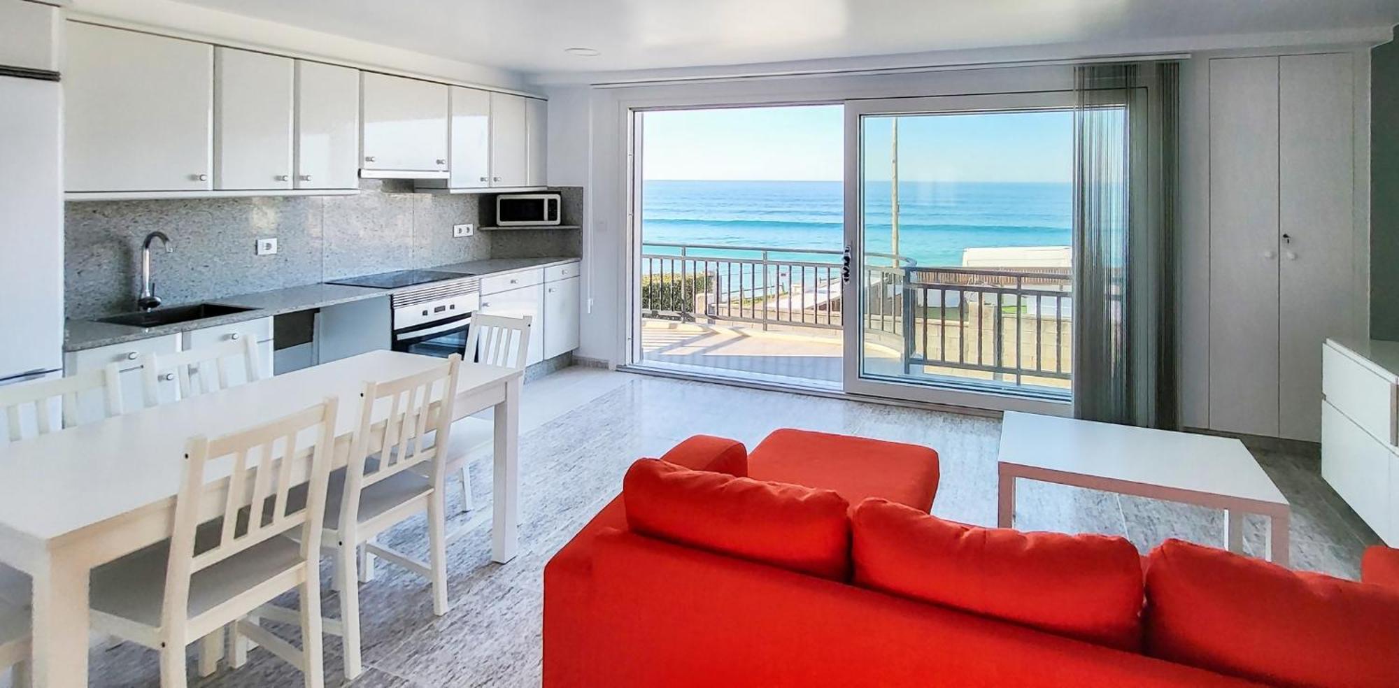 Ag Casa Vilamar En Primera Linea De Playa Razo *