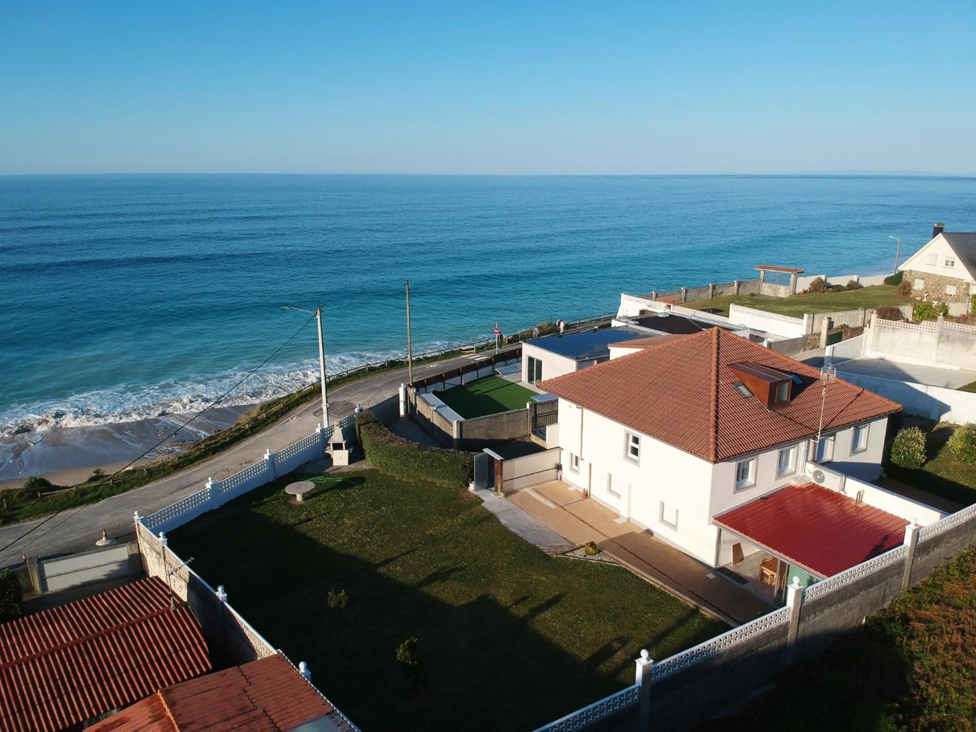 Ag Casa Vilamar En Primera Linea De Playa Razo Сasa de vacaciones Razo da Costa